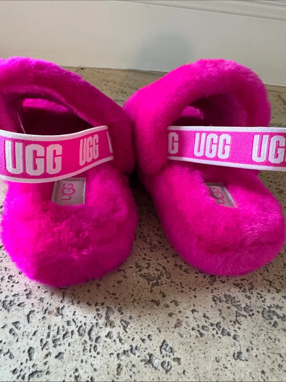 UGG plush shearling